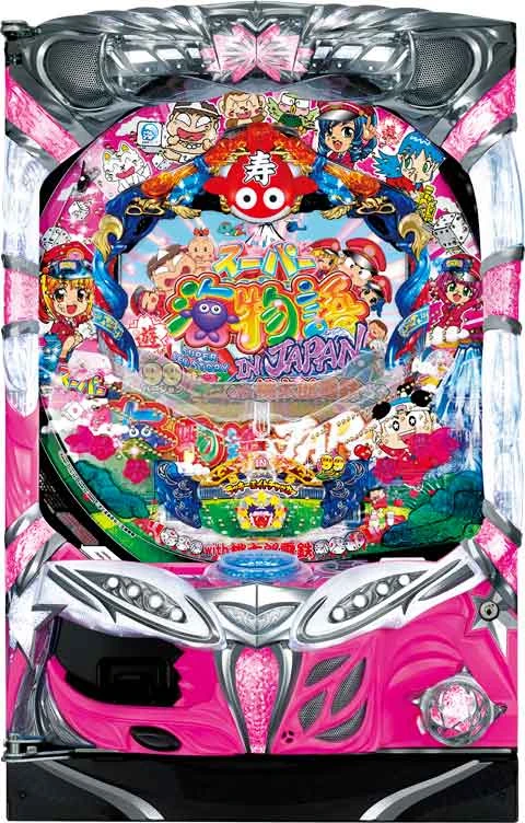 ＣＲＡスーパー海物語 ＩＮ ＪＡＰＡＮ ｗｉｔｈ 桃太郎電鉄の実機画像