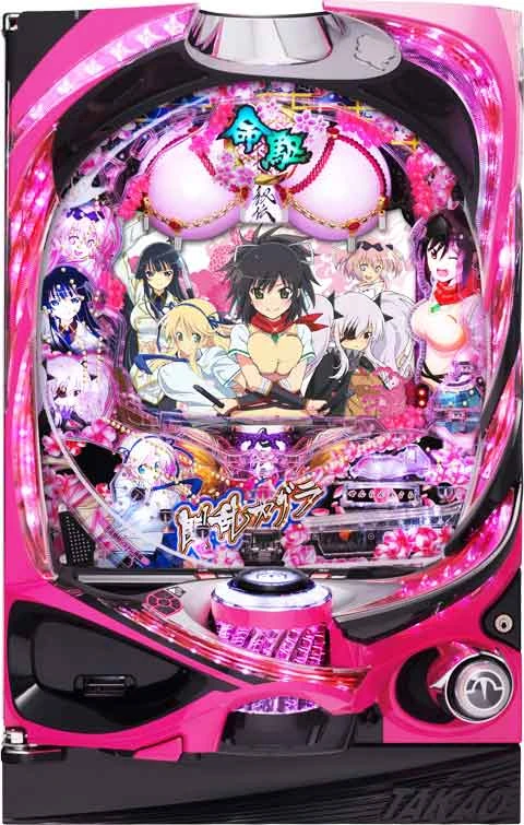 パチンコＣＲ閃乱カグラ ２２９Ｖｅｒ．の実機画像