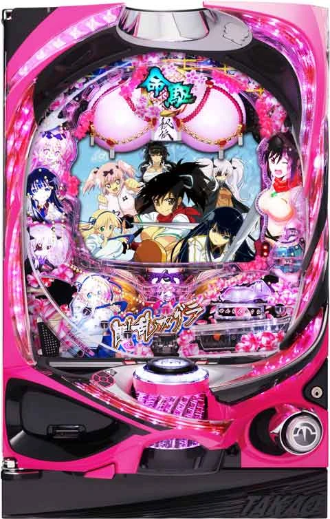 パチンコＣＲ閃乱カグラ ９９Ｖｅｒ．の実機画像