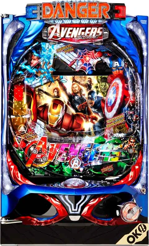 ＣＲぱちんこアベンジャーズ ライトバージョンの実機画像