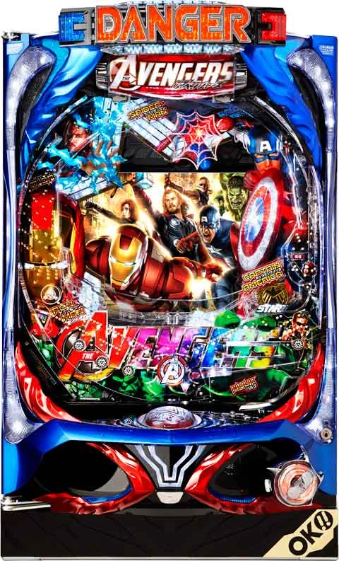 ＣＲぱちんこアベンジャーズ Ｔｙｐｅ１９６の実機画像