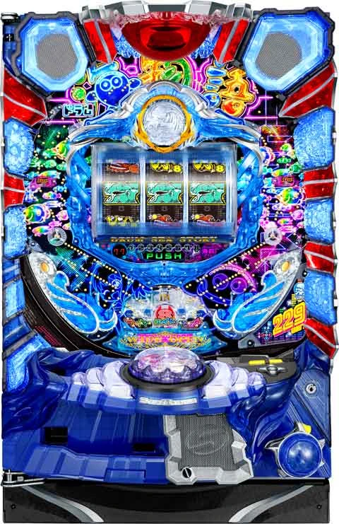 ＣＲドラム海物語 ２２９バージョンの実機画像
