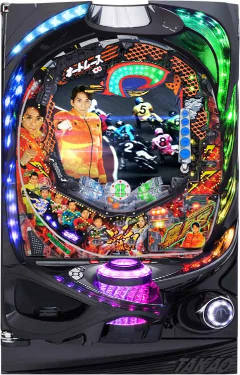 パチンコＣＲオートレース～スピードスター★森 且行！～１８９Ｖｅｒ．の実機画像