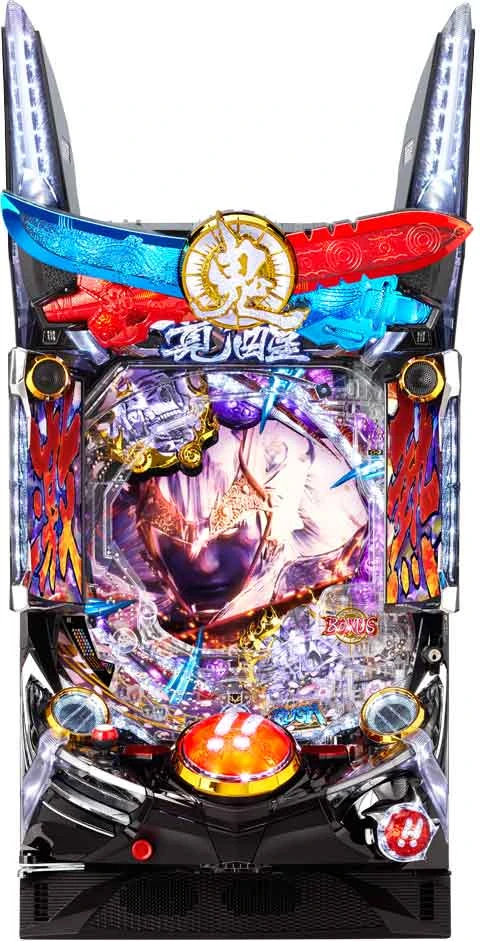 ぱちんこ新鬼武者 超・蒼剣の実機画像