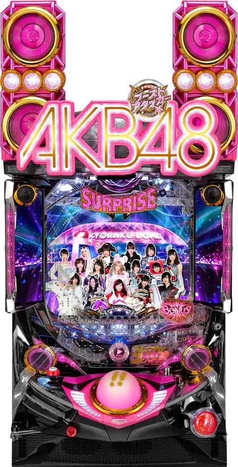 ＣＲぱちんこ ＡＫＢ４８‐３ 誇りの丘の実機画像