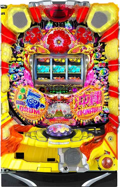 ＰＡドラム海物語ＩＮ沖縄の実機画像