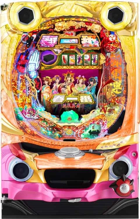 Ｐ春一番～花札昇舞～ＧＬＢの実機画像