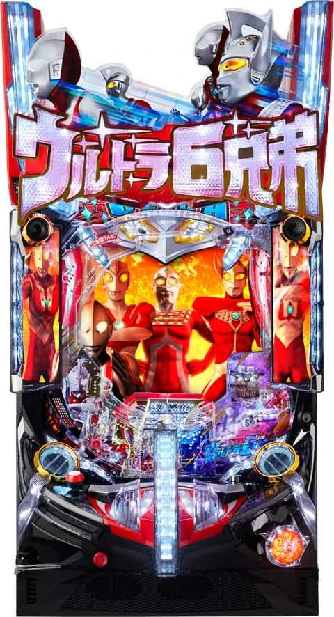 ぱちんこ ウルトラ６兄弟の実機画像