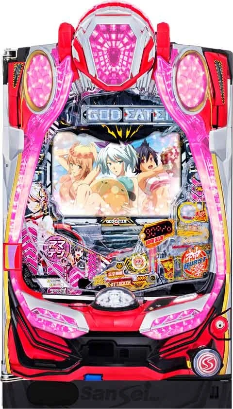 Ｐゴッドイーターアマデジ神撃９０Ｖｅｒ．の実機画像