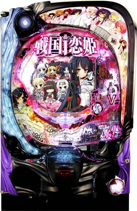 Ｐ戦国†恋姫 Ｖチャージｖｅｒの実機画像