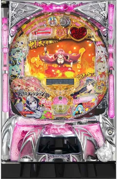 ＰＡぱちんこ戦国コレクション小悪魔９９の実機画像