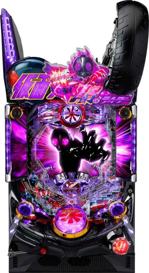 ぱちんこ 仮面ライダー 闇のライダーｖｅｒ．の実機画像