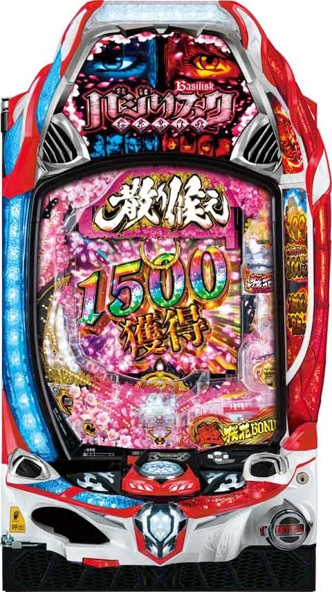 Ｐバジリスク ～桜花忍法帖～早咲き桜９９ｖｅｒ．の実機画像