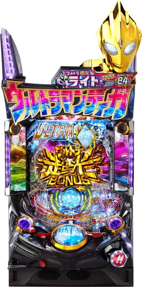 ぱちんこ ウルトラマンティガ ウルトラ超光ライトｖｅｒ．の実機画像