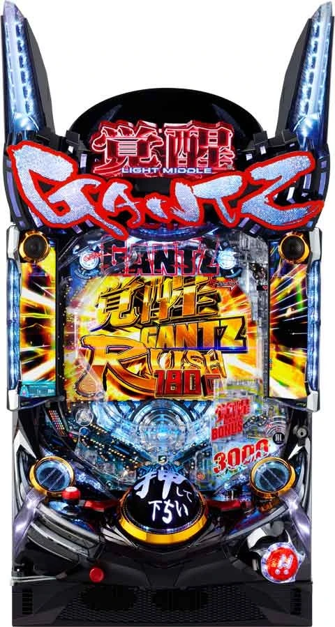ぱちんこ ＧＡＮＴＺ覚醒 ＲＵＳＨ１８０の実機画像