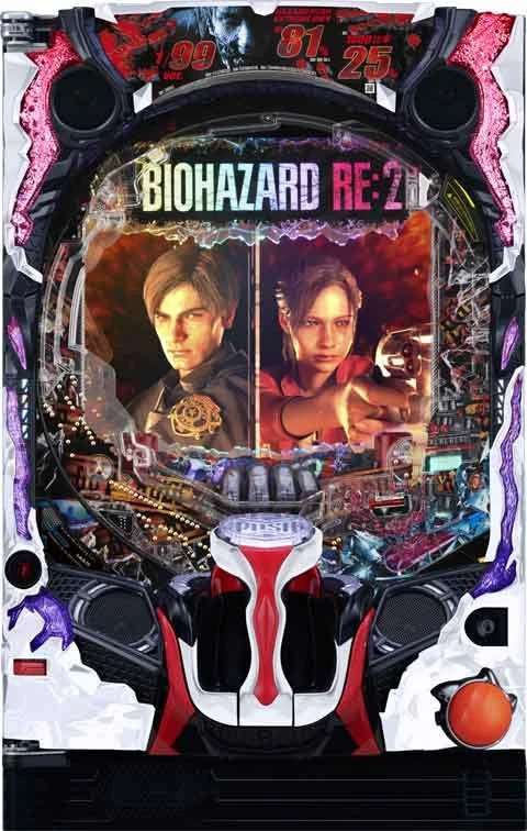 ＰバイオハザードＲＥ：２ ごらくバージョン「ＰＢ機」の実機画像