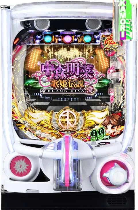 Ｐ中森明菜・歌姫伝説～ＢＬＡＣＫ ＤＩＶＡ愛～の実機画像