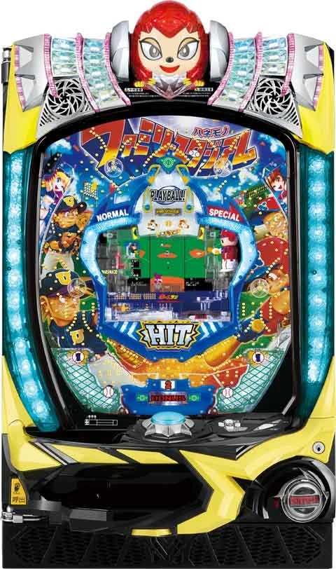 Ｐハネモノ ファミリースタジアムの実機画像